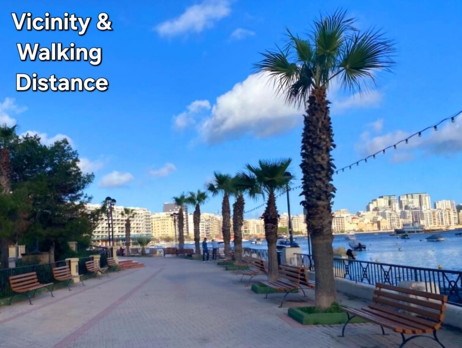 Modern Sliema Apartment Near Sea Экстерьер фото